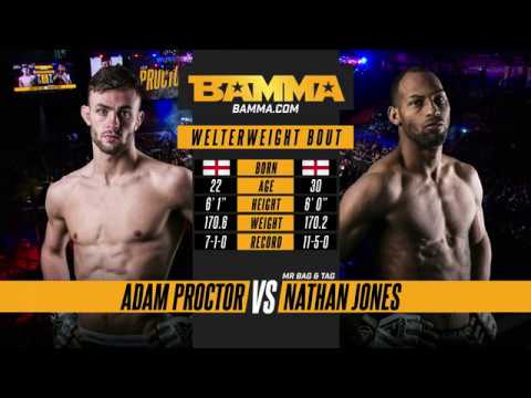 BAMMA 33: Adam Proctor vs Nathan Jones