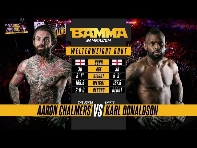 BAMMA 33: Aaron Chalmers vs Karl Donaldson