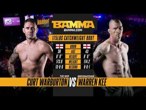 BAMMA 33: Curt Warburton vs Warren Kee