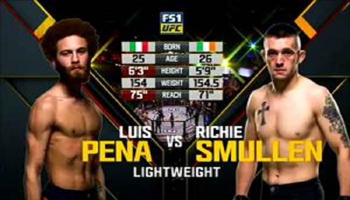 Luis Pena vs. Richie Smullen Full Fight Highlights
