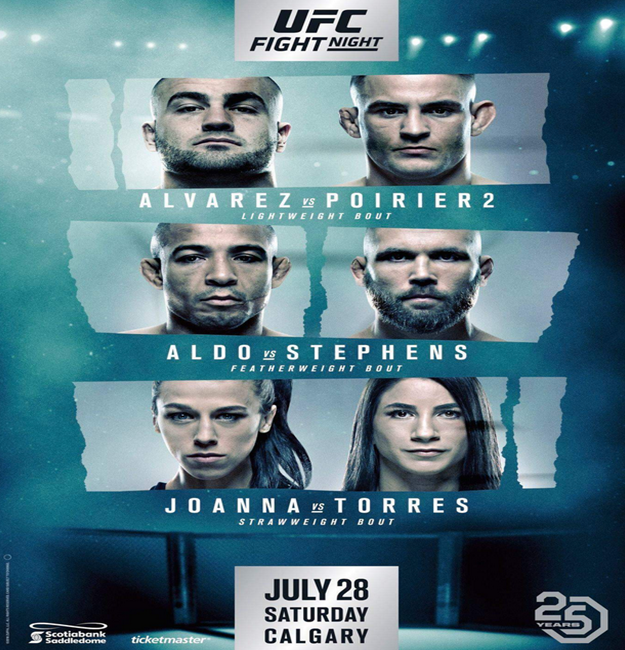 Watch UFC on FOX 30 Online Free – Alvarez vs Poirier 2