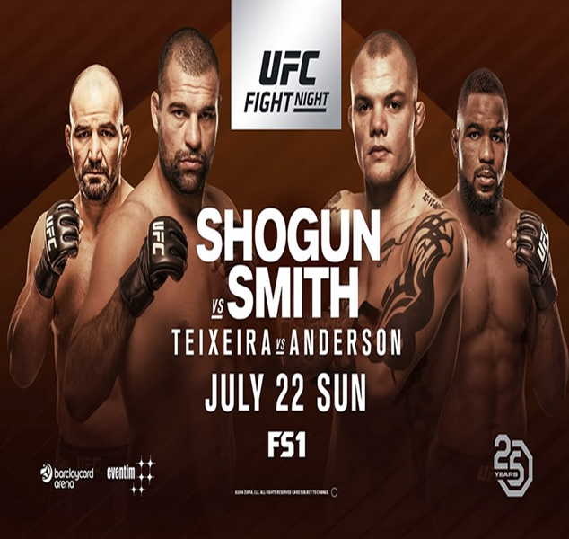 Watch UFC Fight Night 134 – Shogun vs Smith