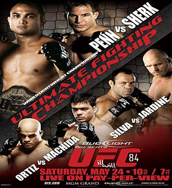 UFC 84 Replay – Sherk vs BJ Penn Full Fight